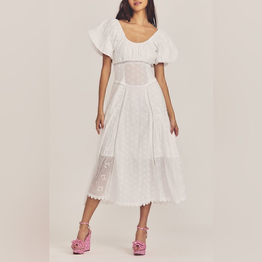 LoveShackFancy Jivera Dress NWT